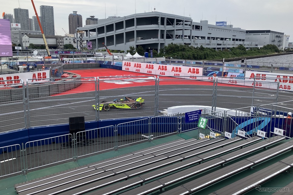 東京E-Prixフリー走行(5月16日)《写真撮影 高木啓》