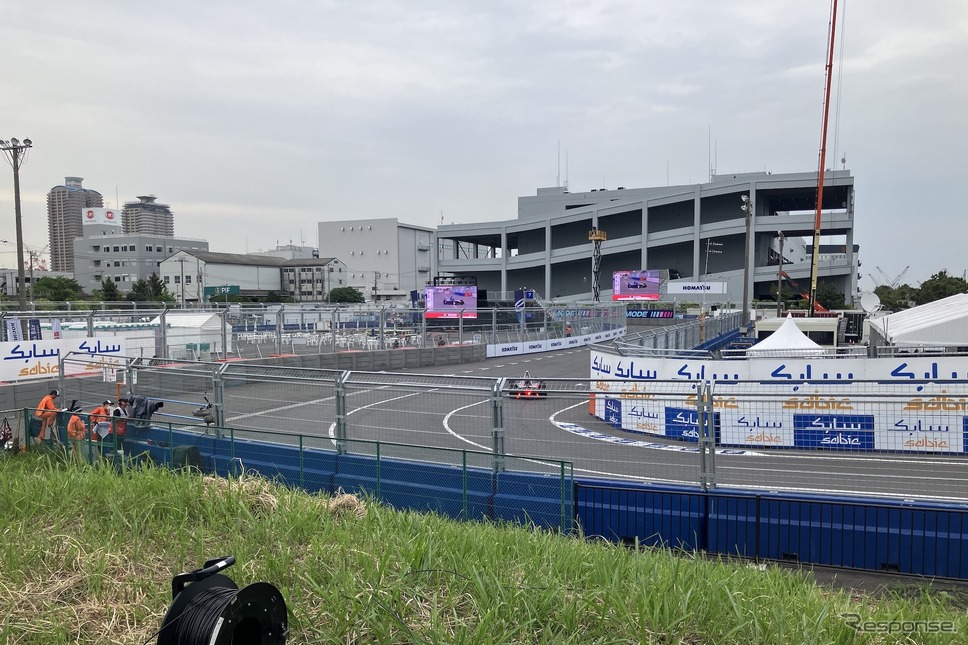 東京E-Prixフリー走行(5月16日)《写真撮影 高木啓》
