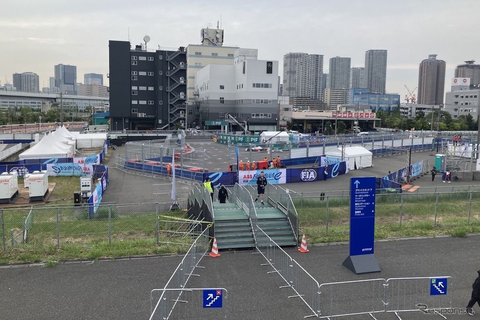 東京E-Prixフリー走行(5月16日)《写真撮影 高木啓》