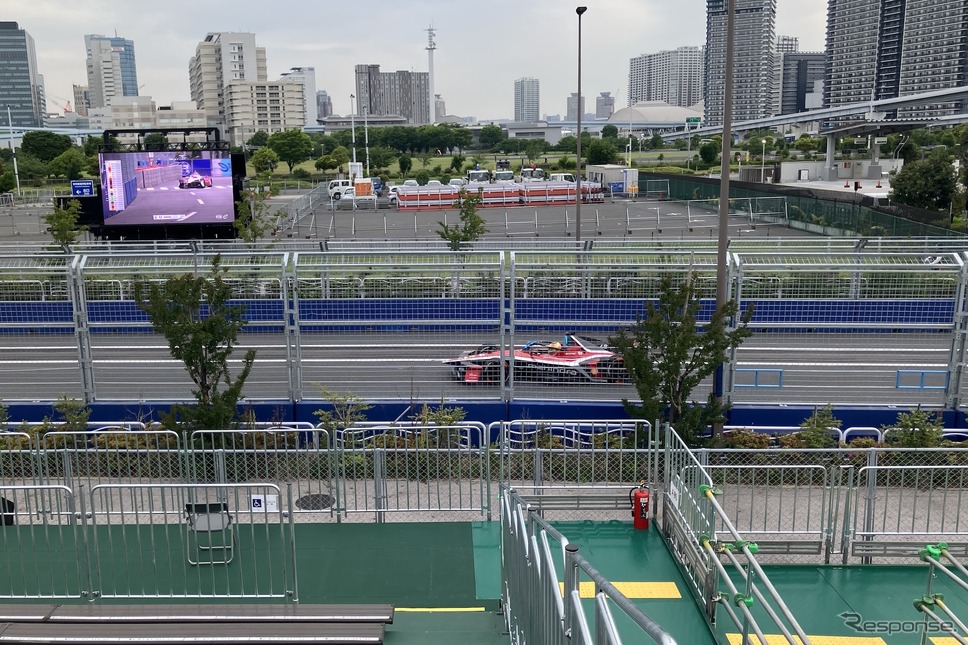 東京E-Prixフリー走行(5月16日)《写真撮影 高木啓》