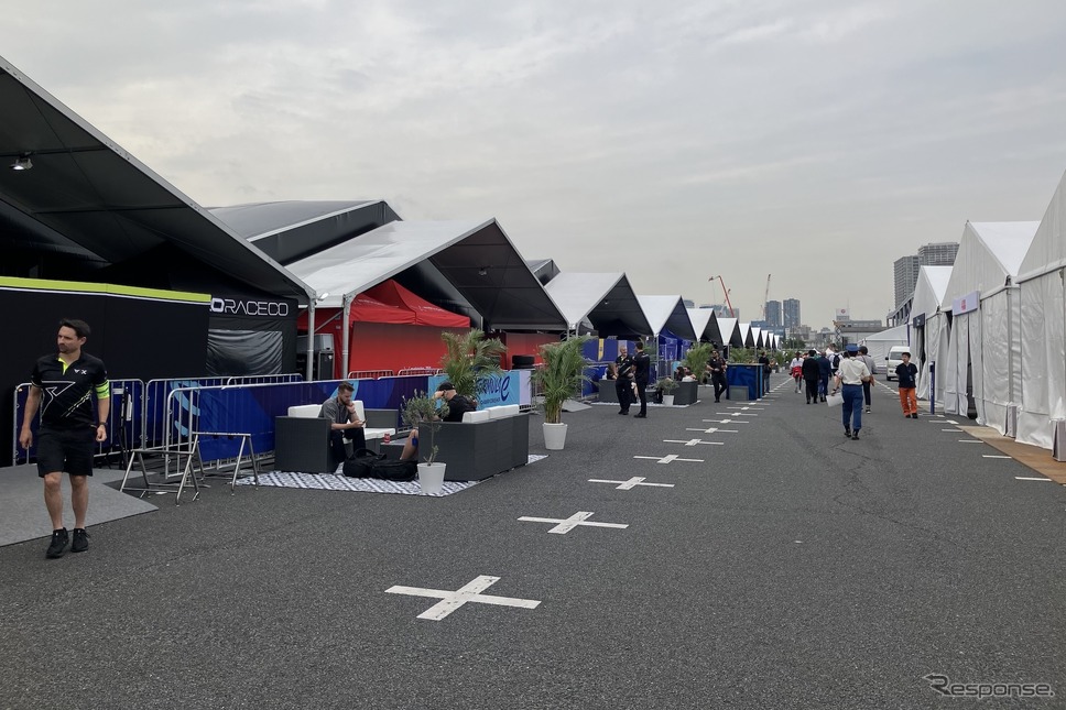 東京E-Prixフリー走行(5月16日)《写真撮影 高木啓》