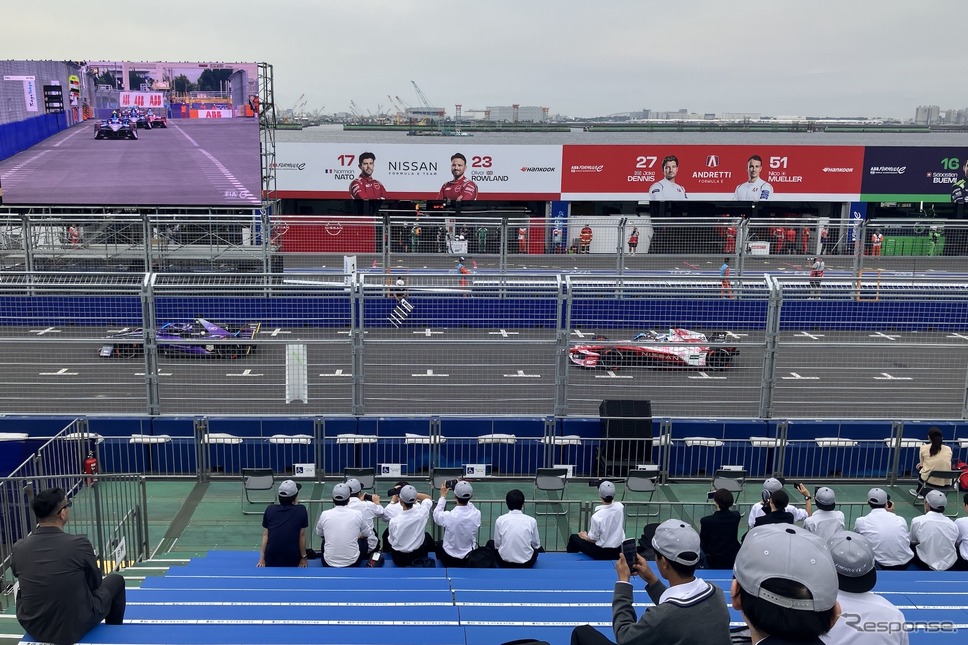 東京E-Prixフリー走行(5月16日)《写真撮影 高木啓》