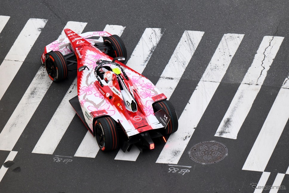 ナトー選手、東京E-Prixフリー走行(5月16日) (c) Formula E《写真提供 フォーミュラE》