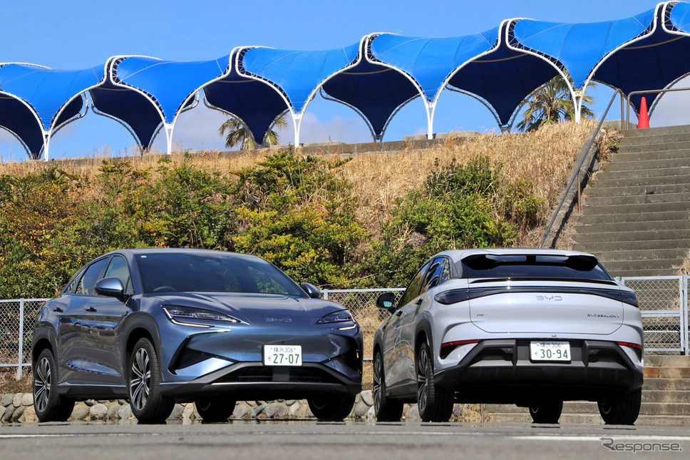 BYD シーライオン7《写真撮影 内田俊一》