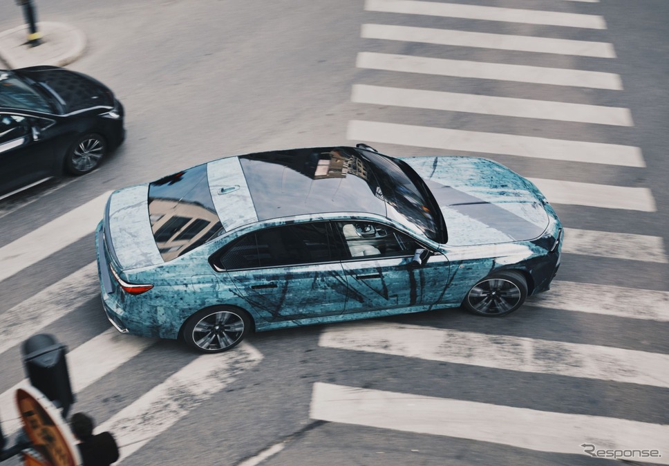 BMW i7のアートカー《photo by BMW》