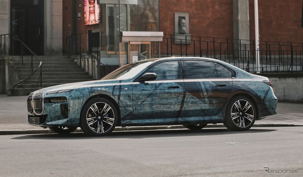 BMW i7のアートカー《photo by BMW》
