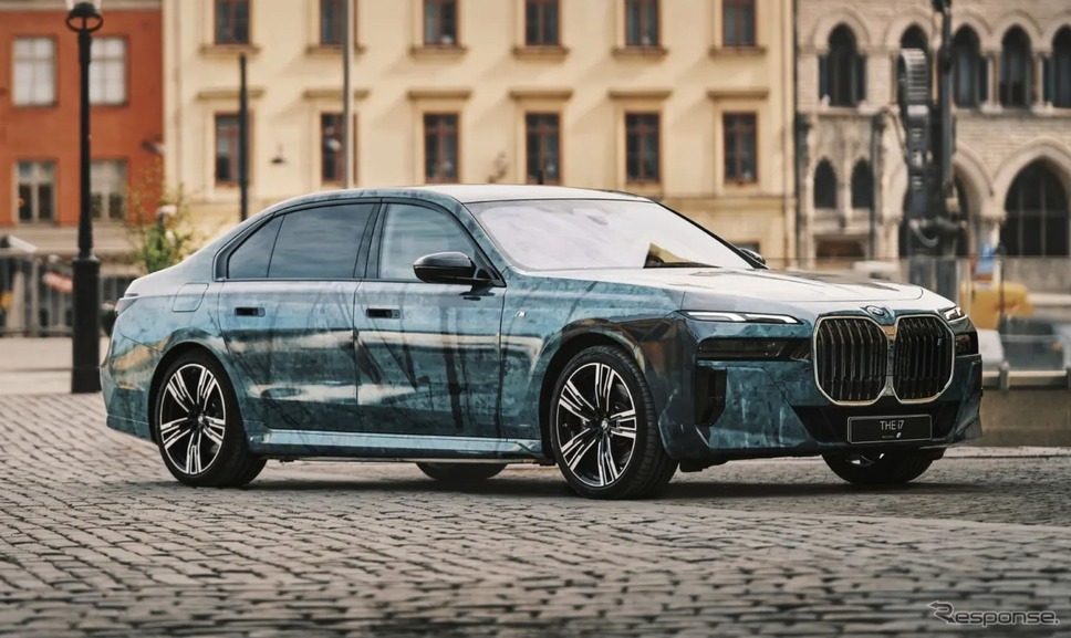 BMW i7のアートカー《photo by BMW》