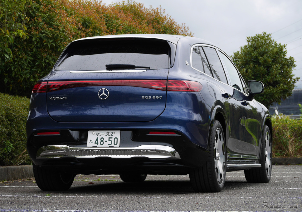 メルセデスマイバッハ EQS 680 SUV《写真撮影 中村孝仁》