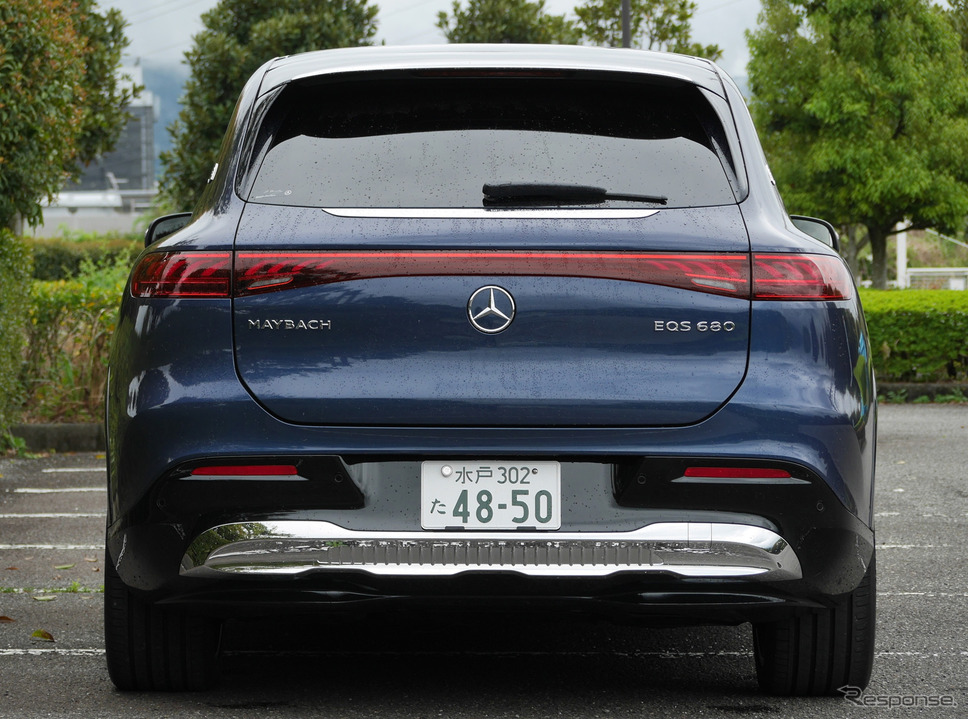 メルセデスマイバッハ EQS 680 SUV《写真撮影 中村孝仁》