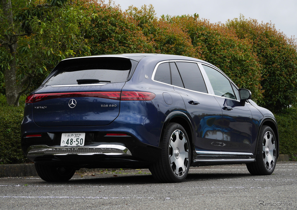 メルセデスマイバッハ EQS 680 SUV《写真撮影 中村孝仁》