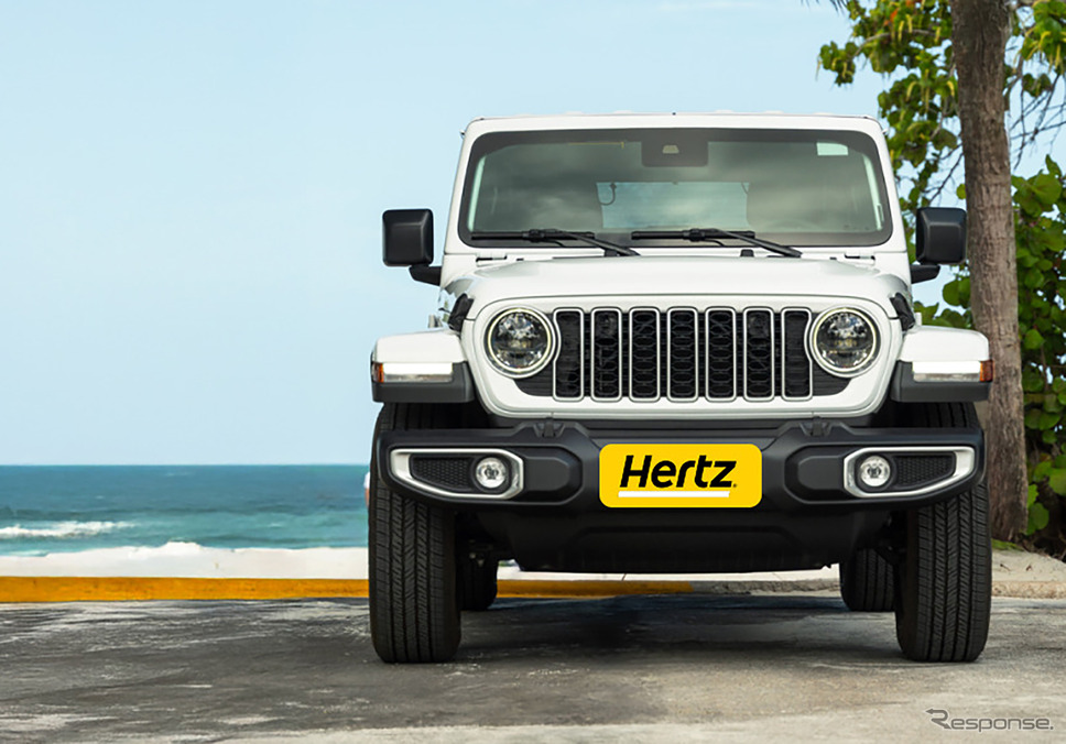 ジープ『ラングラー4xe』が今夏から全米のHertzのレンタカーに《photo by Jeep》