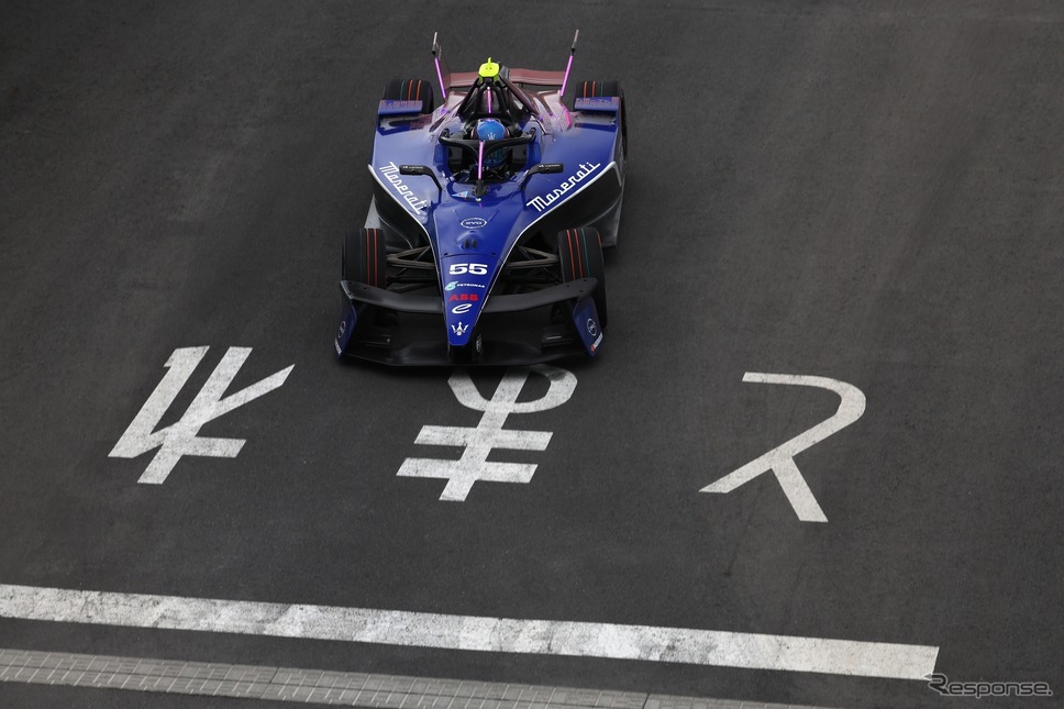 #55ヒューズ(東京E-Prix第9戦フリー走行3回目) (c) Formula E《写真提供 フォーミュラE》