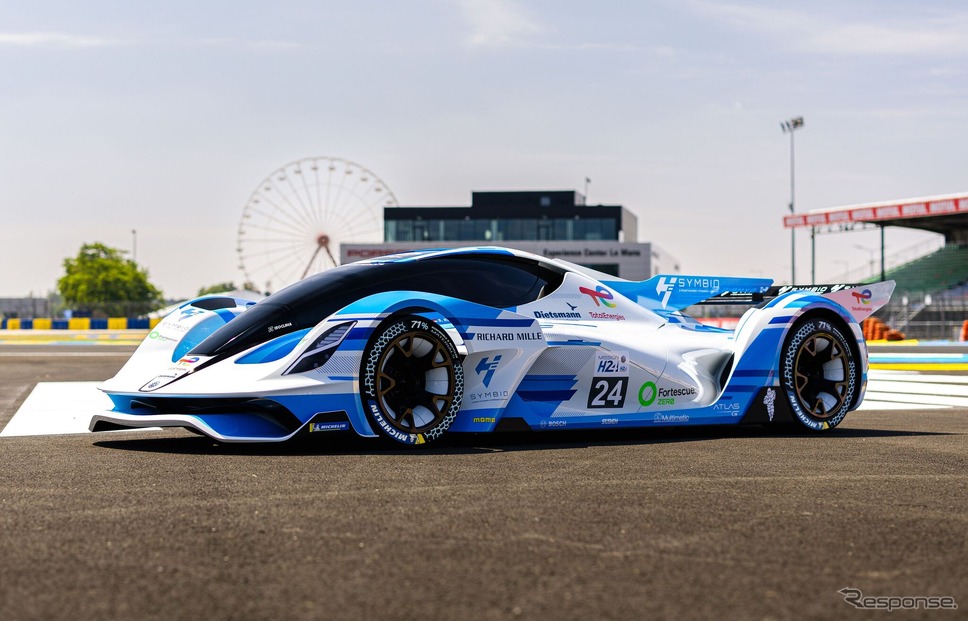 ボッシュの水素燃料電池駆動のレーシングカー『H24EVO』《photo by Bosch》