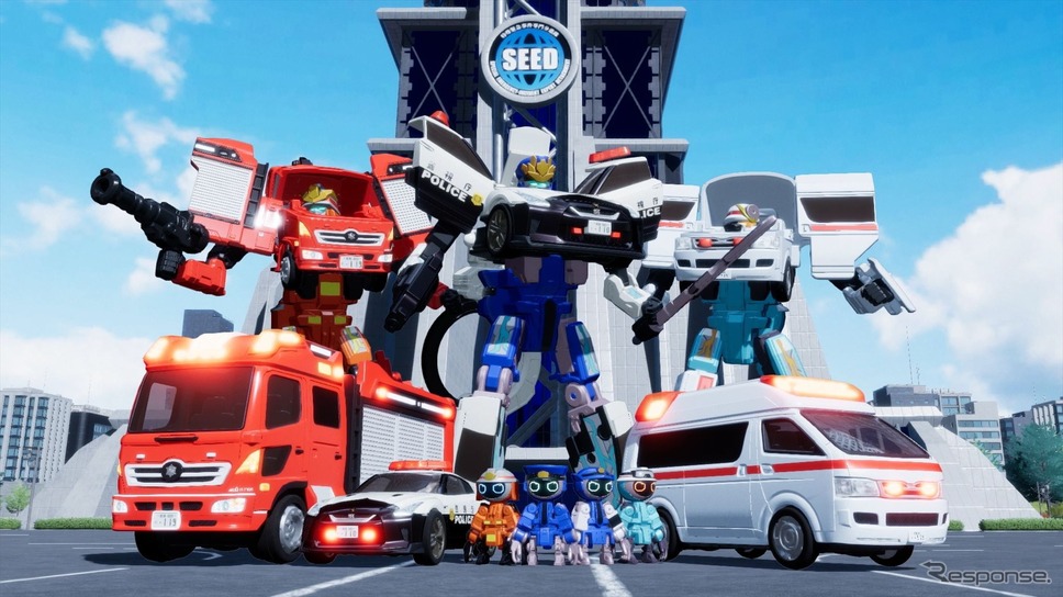 「特装合体ロボ ジョブレイバー」 (c) TOMY《画像提供 タカラトミー》