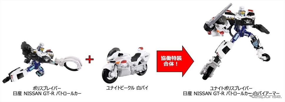 「協働特装合体」 (c) TOMY《画像提供 タカラトミー》