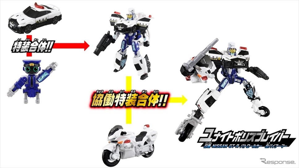 「特装合体ロボ ジョブレイバー」 (c) TOMY《画像提供 タカラトミー》