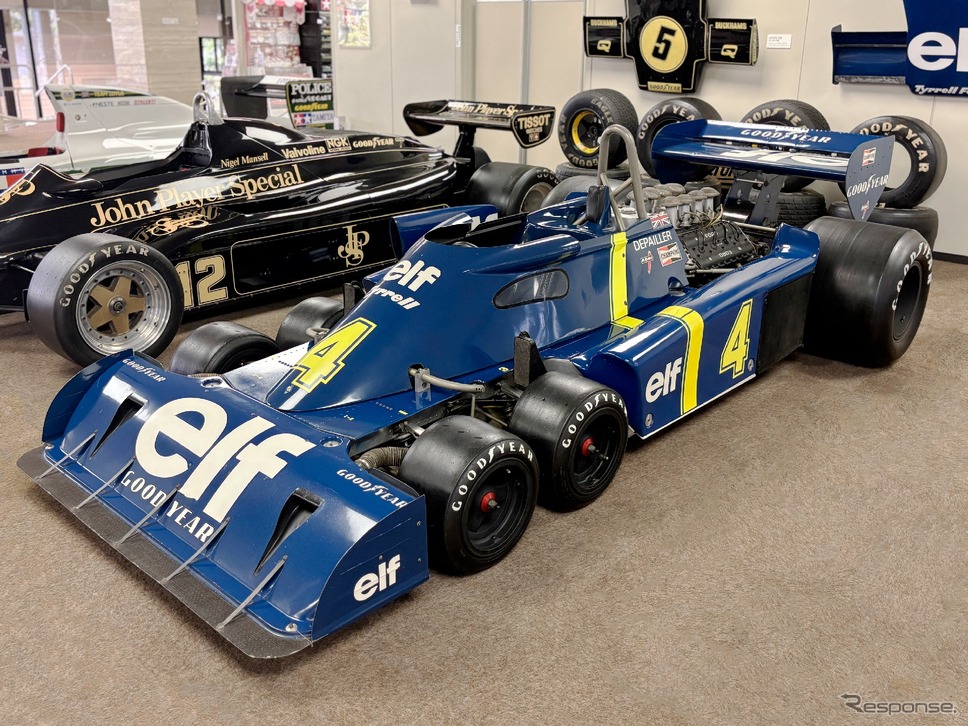 タミヤ本社で保存されている6輪F1マシン「タイレルP34(Tyrrell P34)」《写真提供 タミヤ》