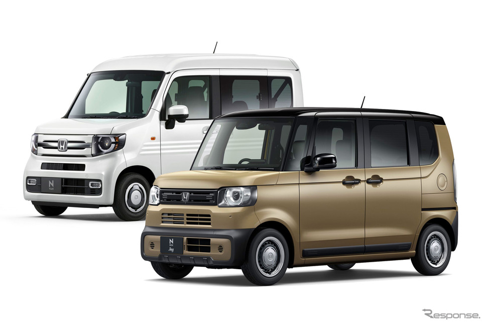 価格を改定するホンダ N-VANとN-BOX JOY《写真提供 ホンダ》