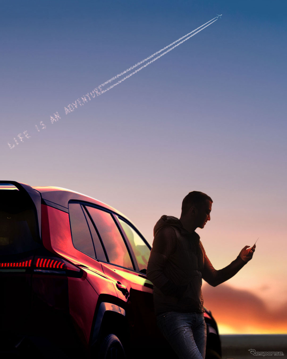 トヨタ『RAV4』新型のティザー写真《写真提供 トヨタ自動車》