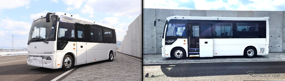 V8-Micro Bus 5.99m/6.99m《写真提供 EVモーターズ・ジャパン》