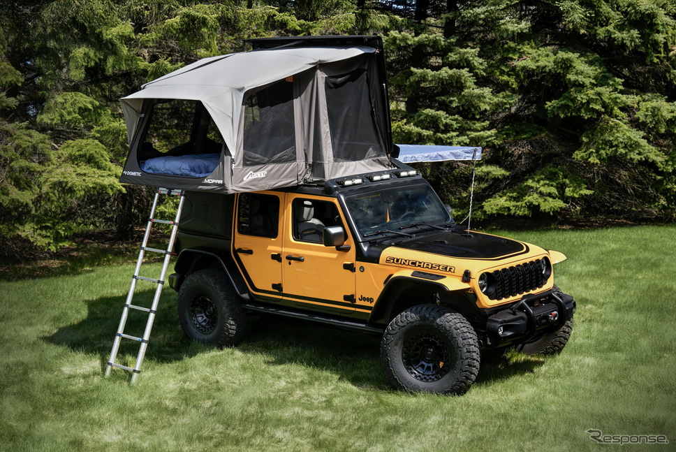 ジープ「オーニング・アンド・ルーフトップテント(ARTT)」コンセプト《photo by Jeep》