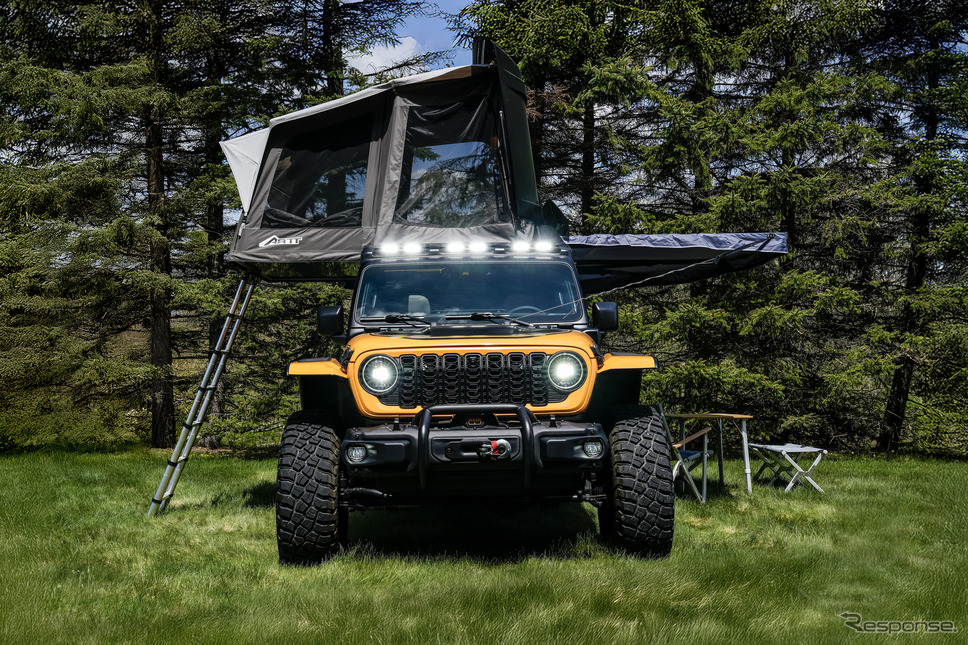 ジープ「オーニング・アンド・ルーフトップテント(ARTT)」コンセプト《photo by Jeep》