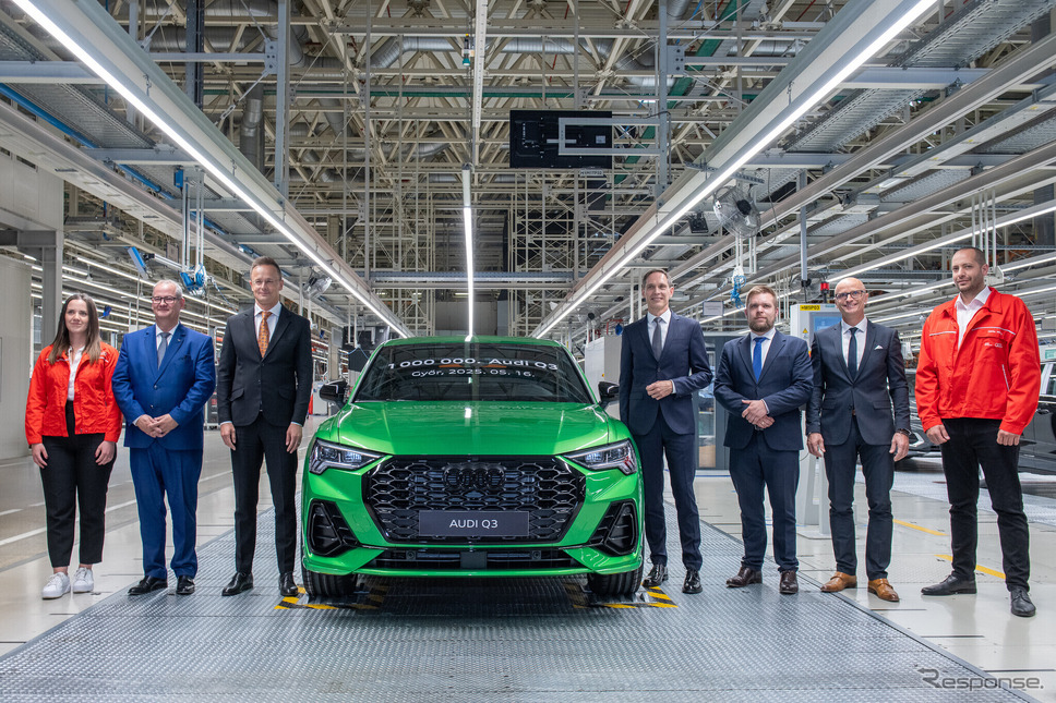 アウディ・ハンガリー工場が『Q3』の生産100万台達成《photo by Audi》