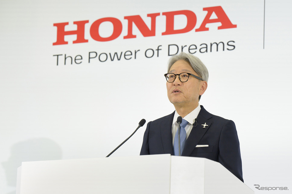 ホンダ 三部敏宏 代表執行役社長《写真提供 ホンダ》
