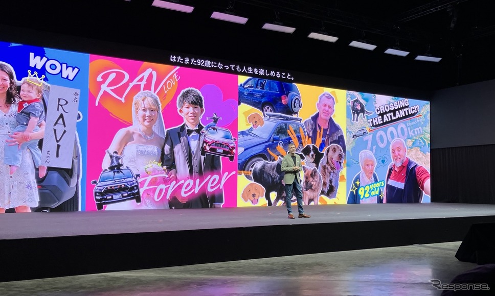 トヨタ RAV4 新型発表（サイモン・ハンフリーズ取締役・執行役員デザイン領域統括部長）《写真撮影 高木啓》
