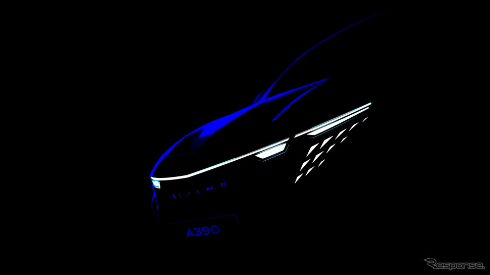 アルピーヌ A390 のティザー《photo by Alpine》