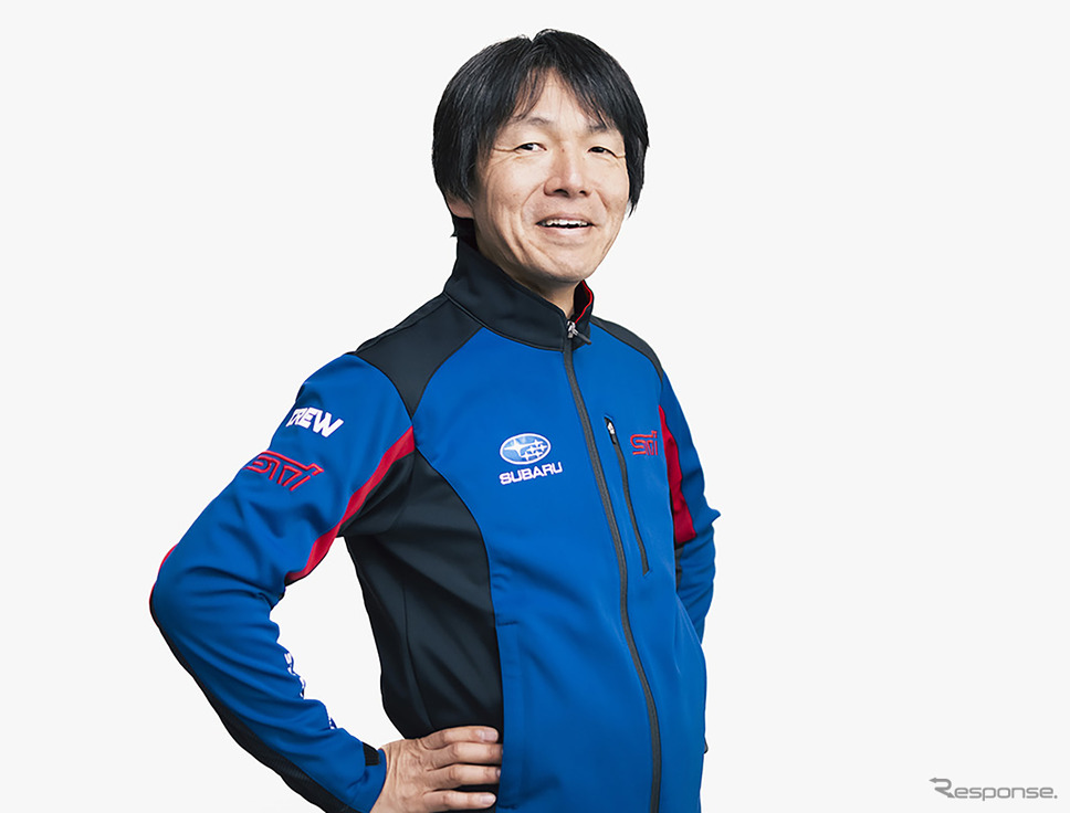 渋谷直樹技術監督《写真提供 スバル》