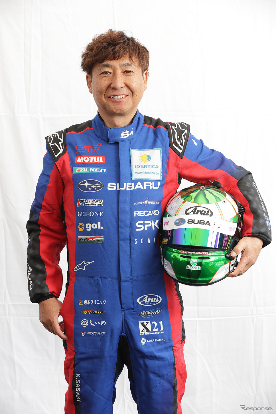 ドライバー 佐々木孝太《写真提供 スバル》