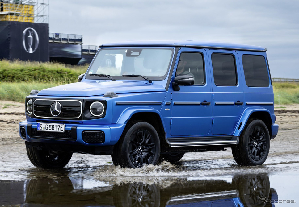メルセデスベンツGクラスのEV「G580 with EQテクノロジー」《photo by Mercedes-Benz》