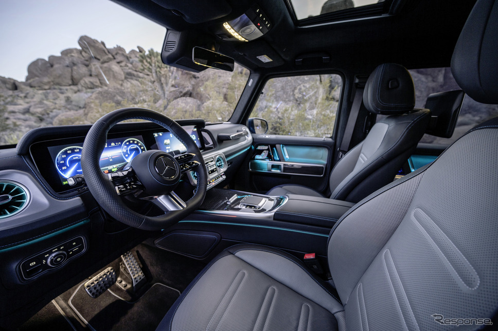 メルセデスベンツGクラスのEV「G580 with EQテクノロジー」《photo by Mercedes-Benz》