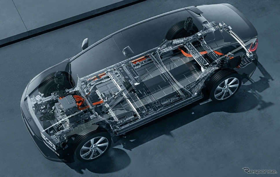 一汽トヨタは新型EV『bZ5』の生産を同社の新エネルギー工場で開始《photo by Toyota》