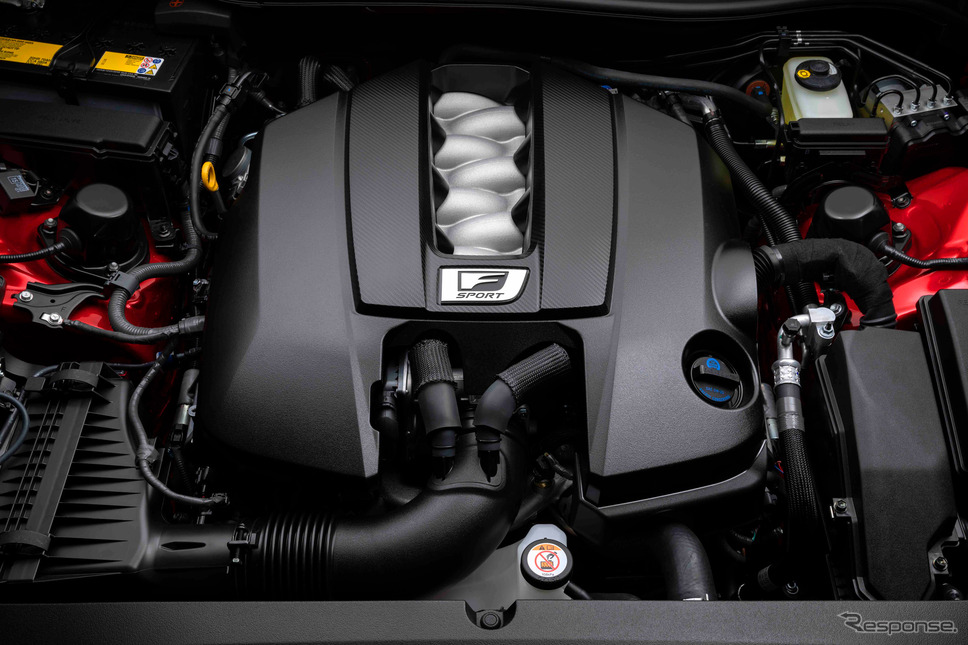レクサス『IS 500』に搭載される自然吸気V8エンジン《photo by Lexus》