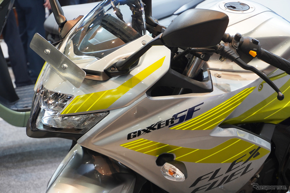 スズキ ジクサーSF 250 FFV(人とくるまのテクノロジー展2025)《写真撮影 宮崎壮人》