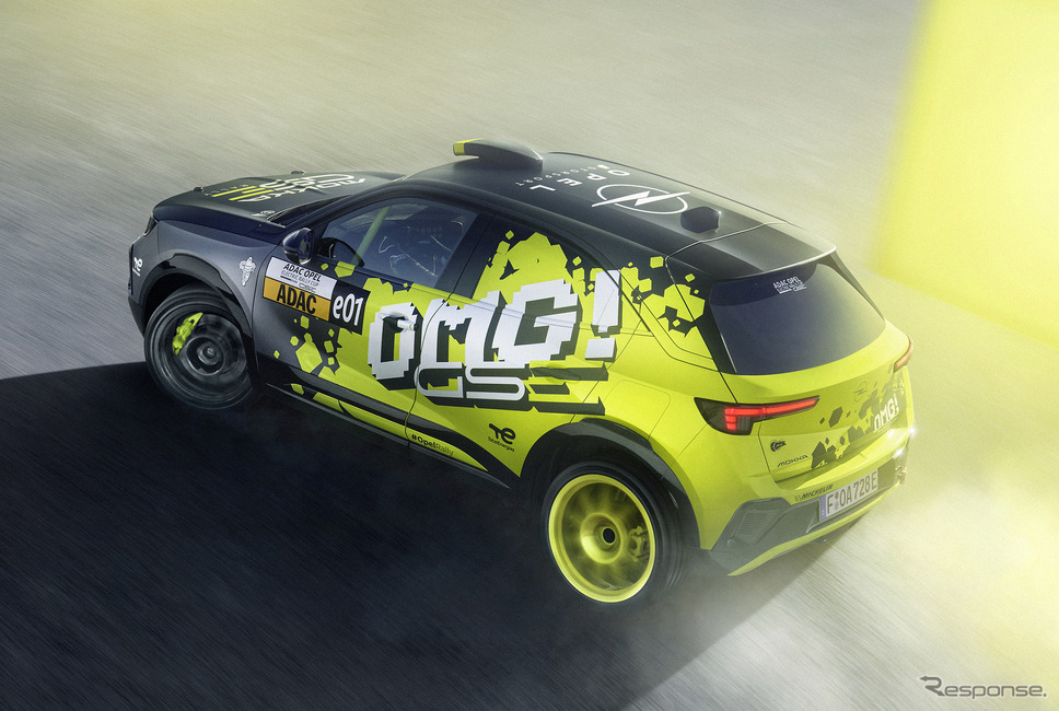 オペルの新型電動ラリーカー『モッカGSE』《photo by Opel》