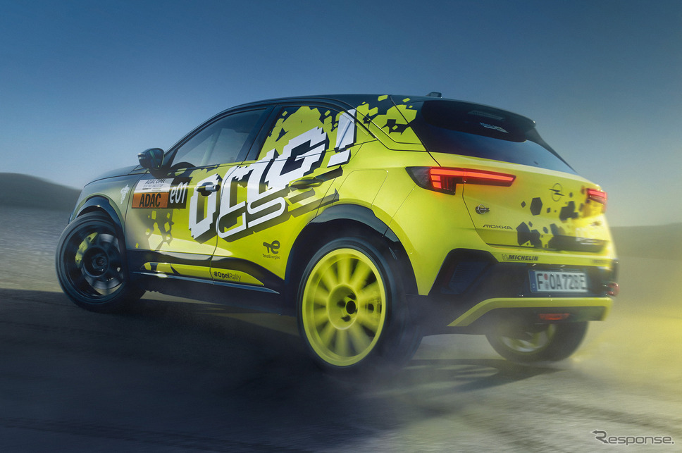 オペルの新型電動ラリーカー『モッカGSE』《photo by Opel》
