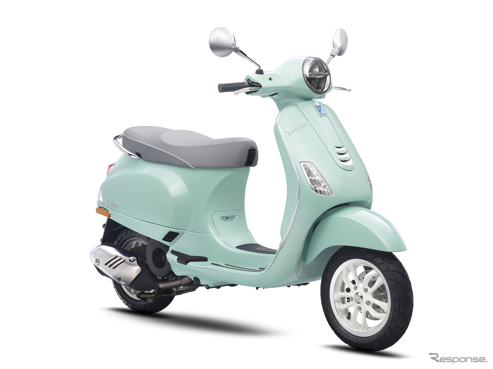 ベスパ LX 125 アマービレグリーン《写真提供 ピアッジオグループジャパン》