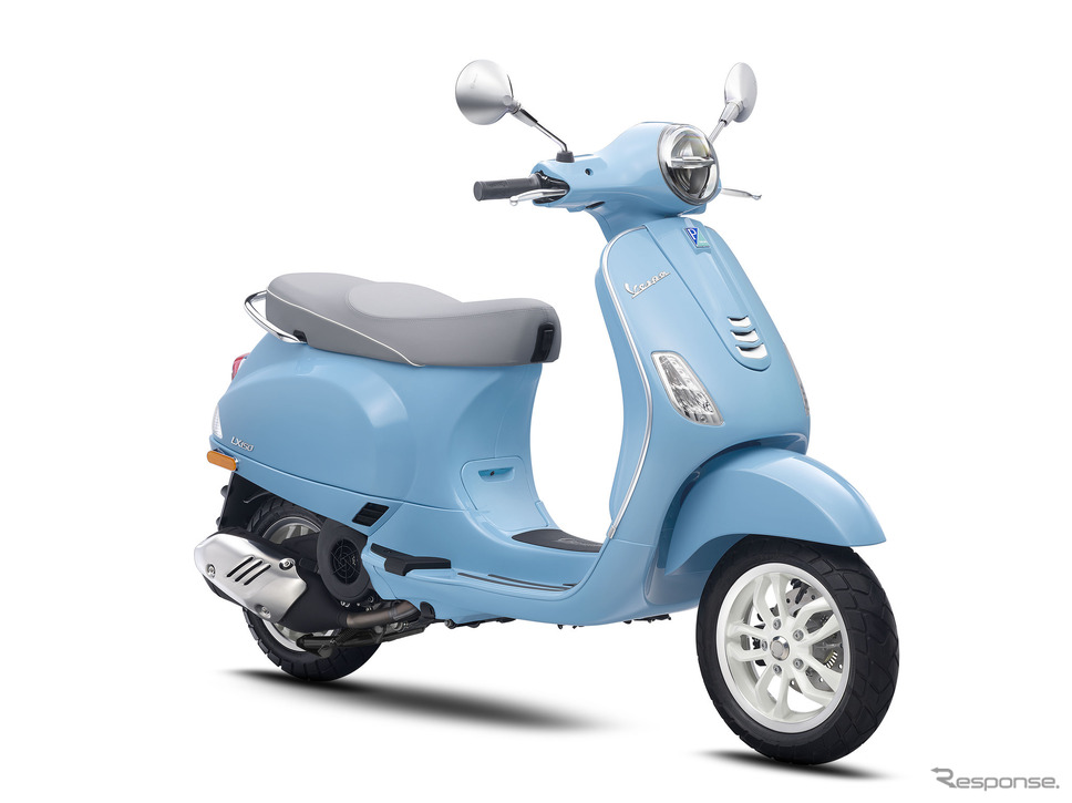 ベスパ LX 125 カプリブルー《写真提供 ピアッジオグループジャパン》
