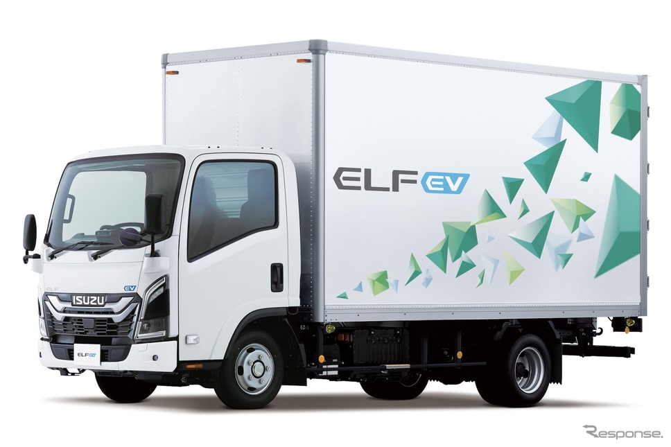 いすゞエルフEV《写真提供 いすゞ自動車》