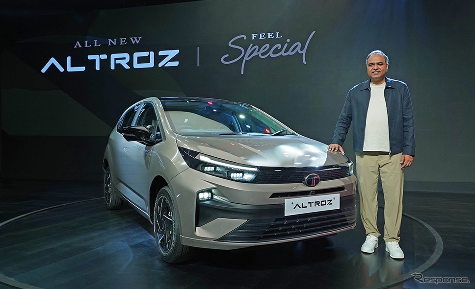 タタ アルトロズ 改良新型《photo by Tata Motors》