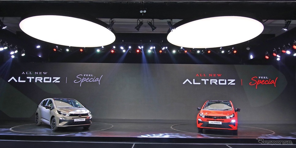 タタ アルトロズ 改良新型《photo by Tata Motors》