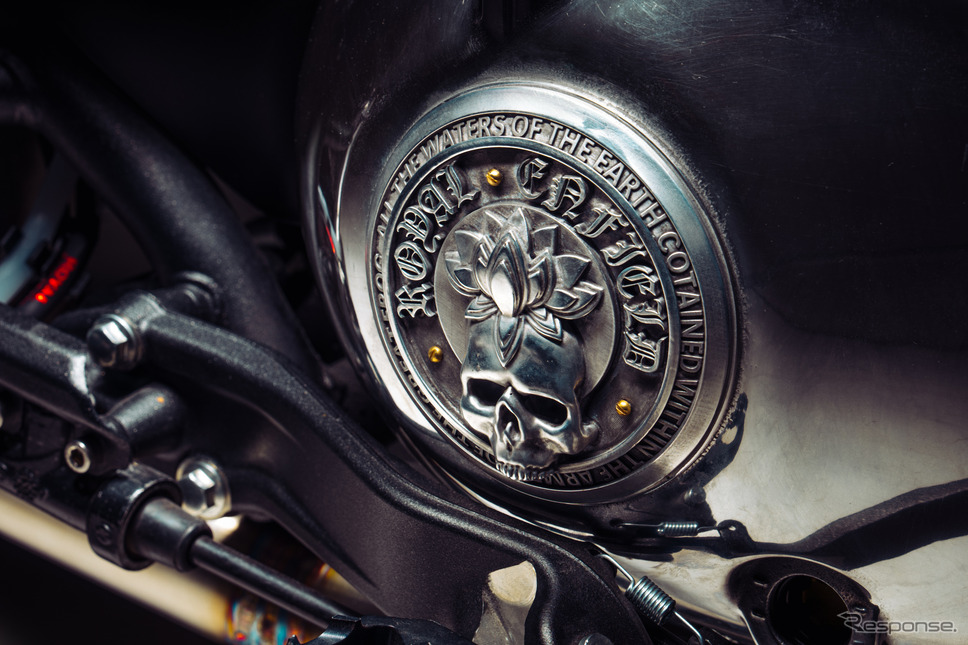 ロイヤルエンフィールドが「ザ・グレート・フロッグ」とコラボしてカスタムした『スーパーメテオ650』《photo by Royal Enfield》