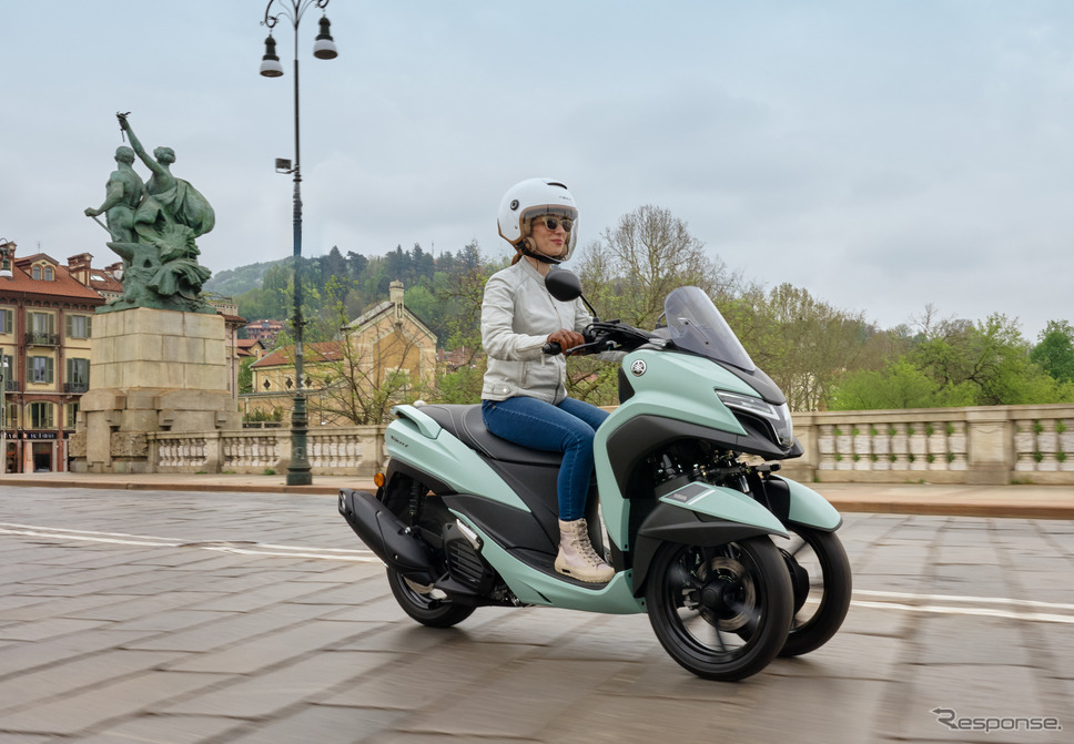 ヤマハ トリシティ125 2025年モデル(欧州仕様)《photo by Yamaha Motor》