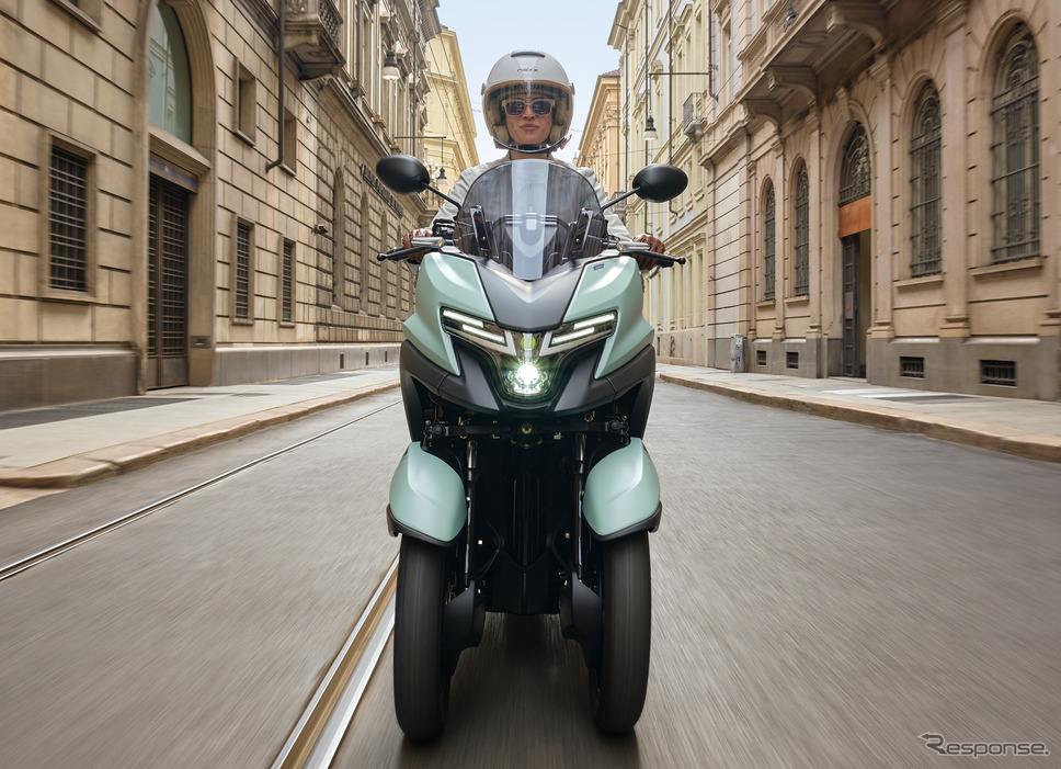 ヤマハ トリシティ125 2025年モデル(欧州仕様)《photo by Yamaha Motor》