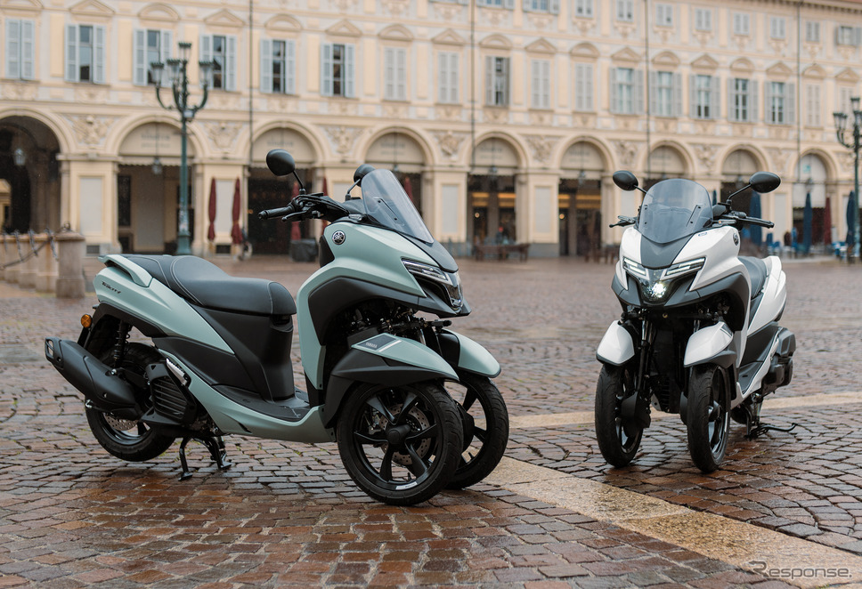 ヤマハ トリシティ125 2025年モデル(欧州仕様)《photo by Yamaha Motor》