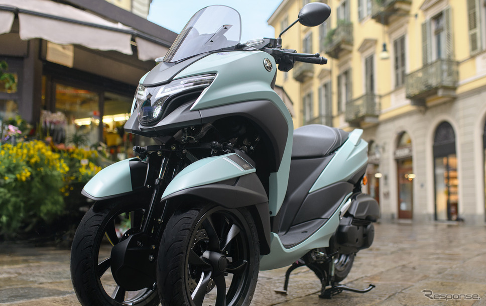 ヤマハ トリシティ125 2025年モデル(欧州仕様)《photo by Yamaha Motor》