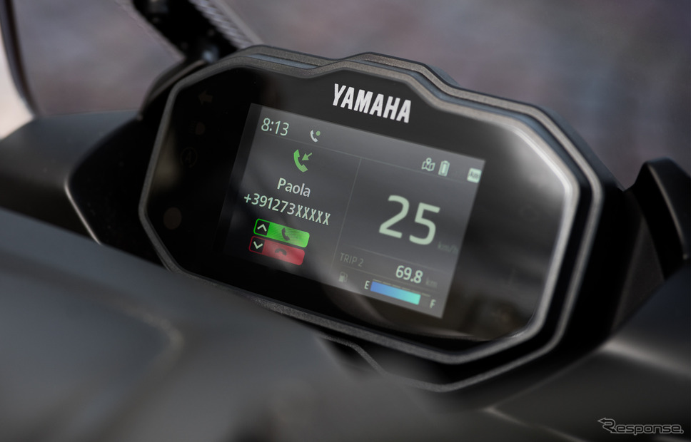 ヤマハ トリシティ125 2025年モデル(欧州仕様)《photo by Yamaha Motor》